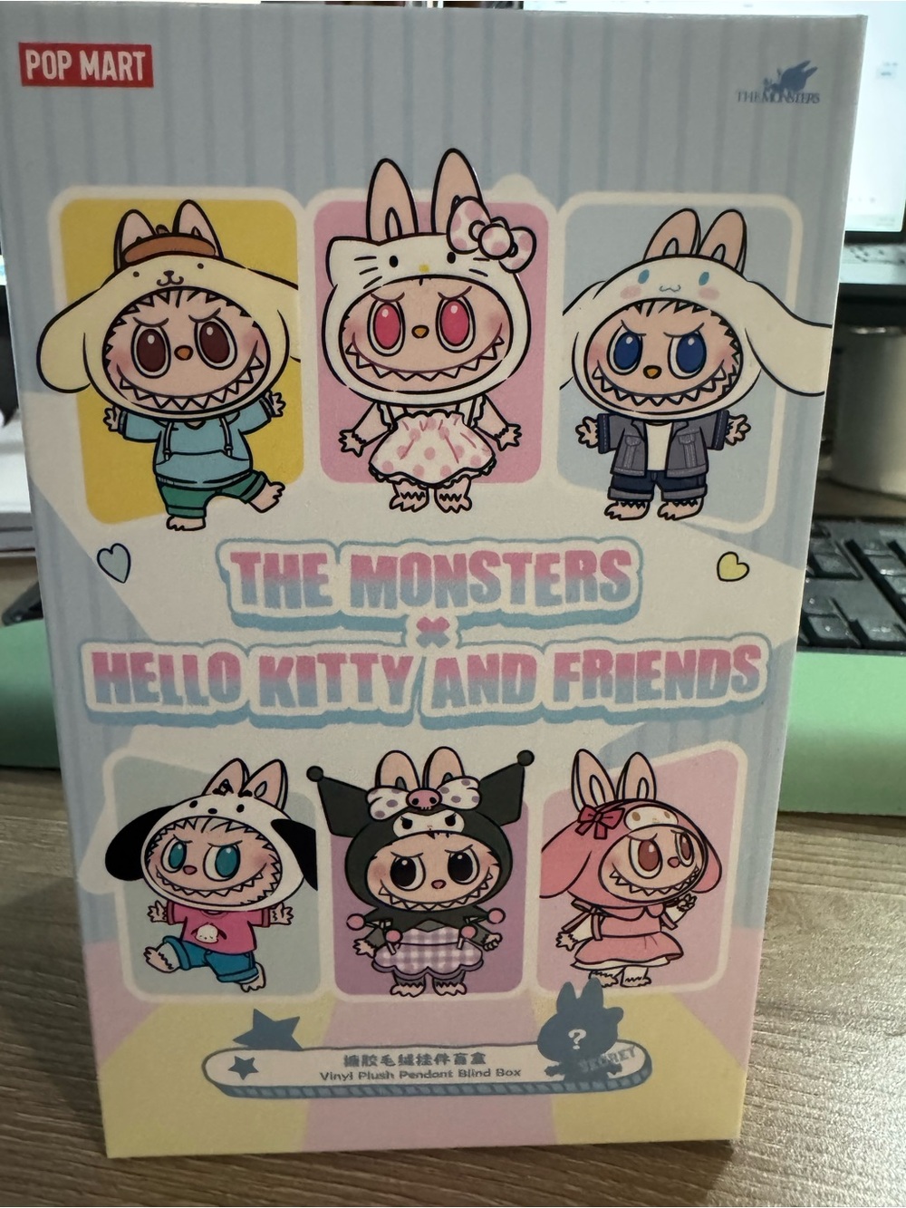 POP MART The Monsters x Hello Kitty and Friends Plush